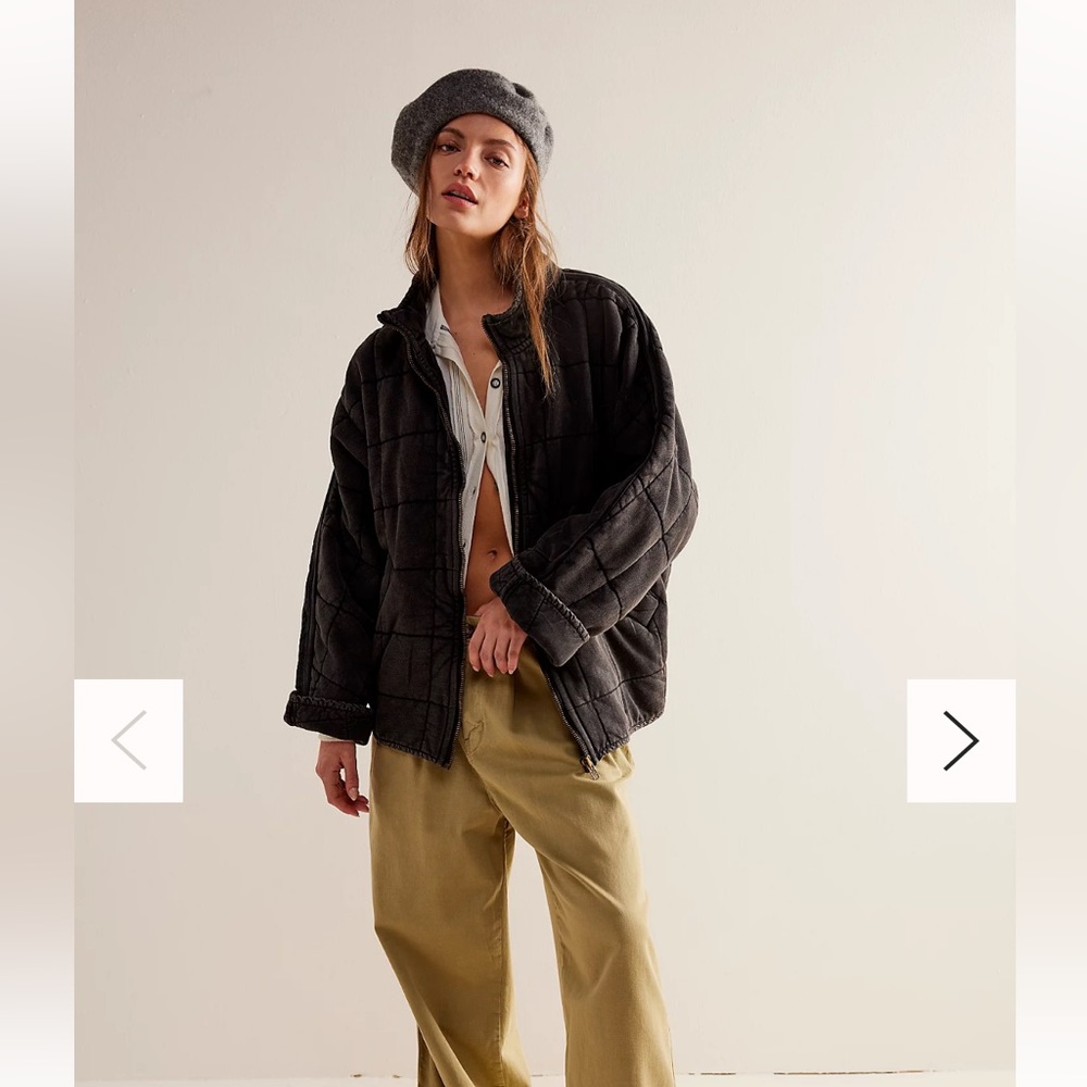 Free People quilted jacket